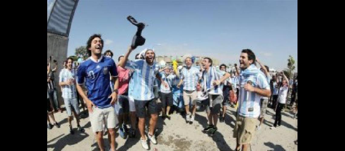 hinchas argentinos