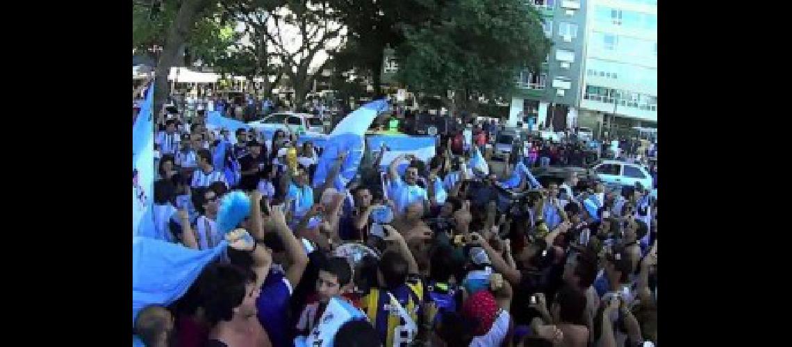 hinchas argentnios