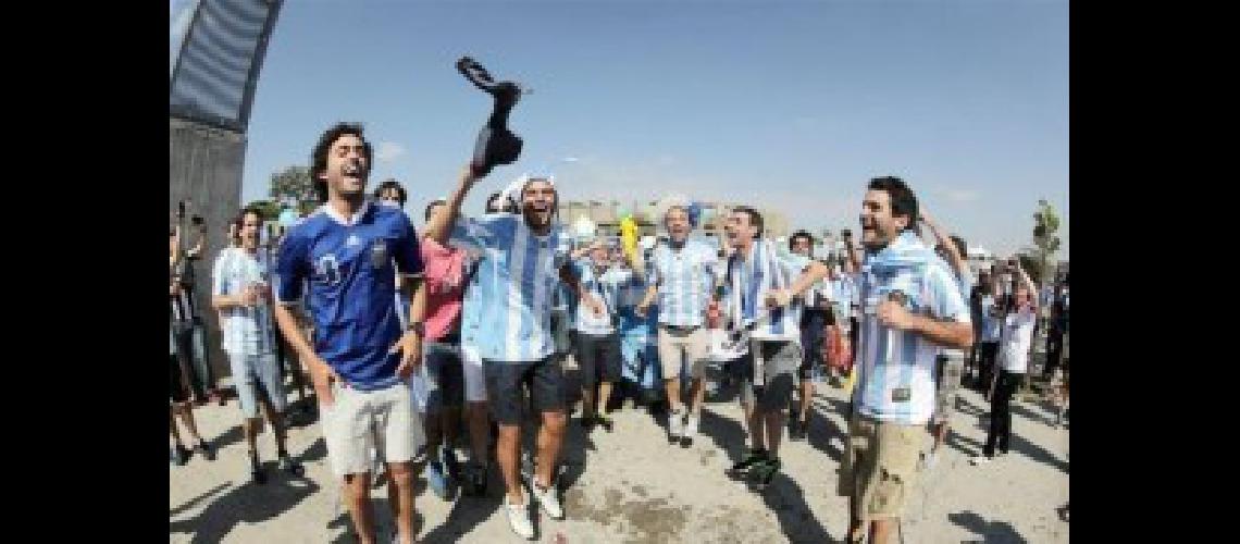 hinchas argentinos