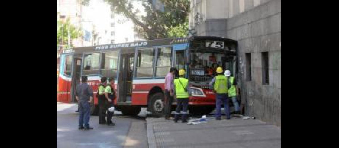 colectivo choque