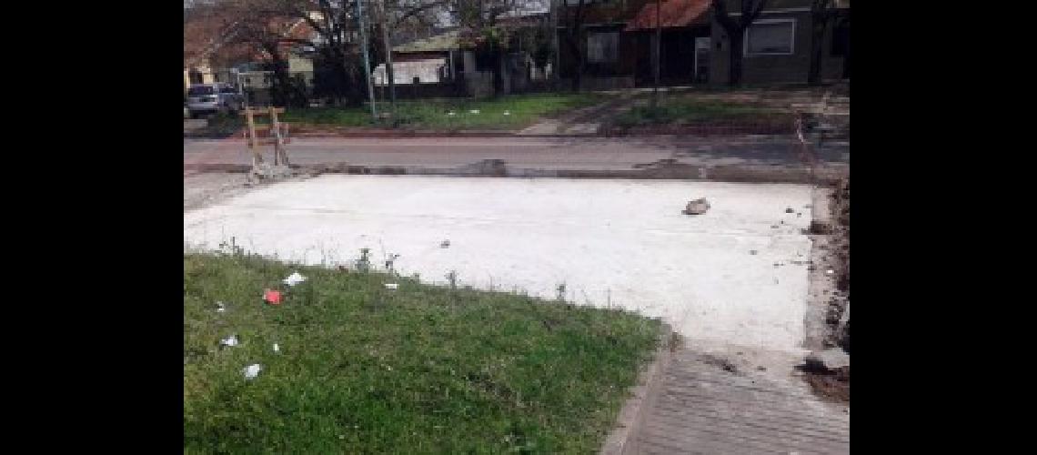 P2 Finalizaron las obras de bacheo en hormig_n sobre Fr_as