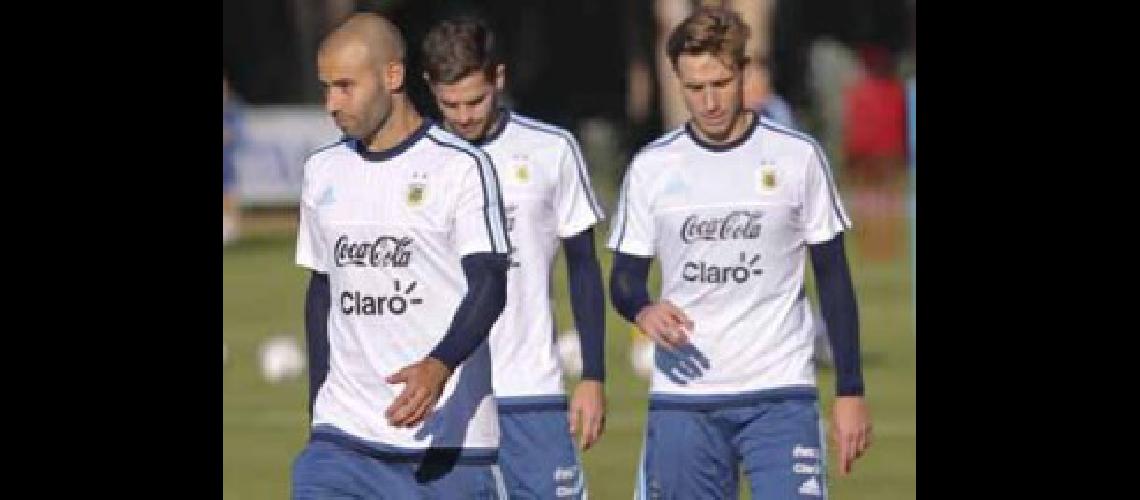 La seleccioacuten argentina entrena con vistas a los partidos de la