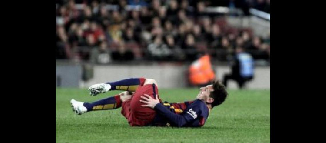 messi lesion