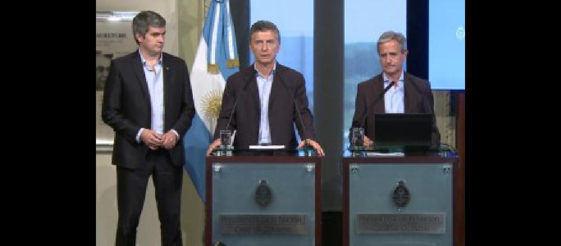 macri conferencia marcos pentildea