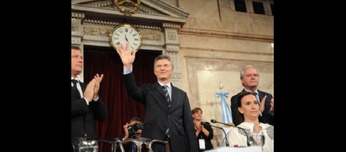 Macri inauguroacute las sesiones en el Congreso en una asamblea tensa