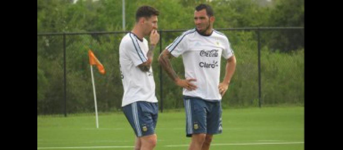 La lista llegoacute con Messi y sin Tevez