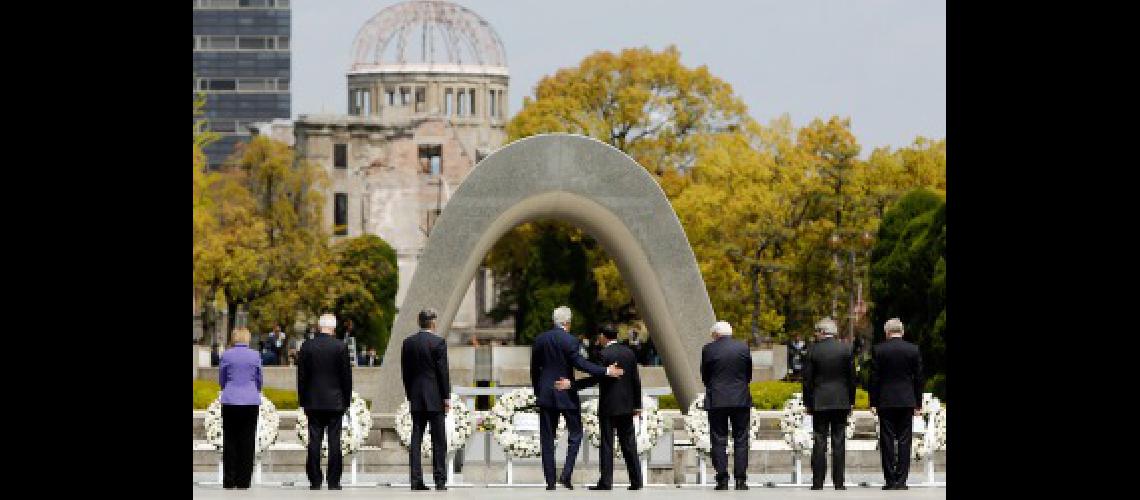 Cancilleres del G7 se comprometen a un mundo sin armas nucleares