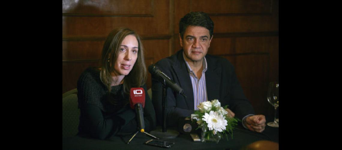 Teacutelam 08062016 Mar del Plata- El intendente de Vicente Loacutepez Jorge Macri y la gobernadora de la provincia de Buenos AiresMariacutea Eugenia Vidal visitaron Mar del Plata Foto- Alejandro Moritzlap