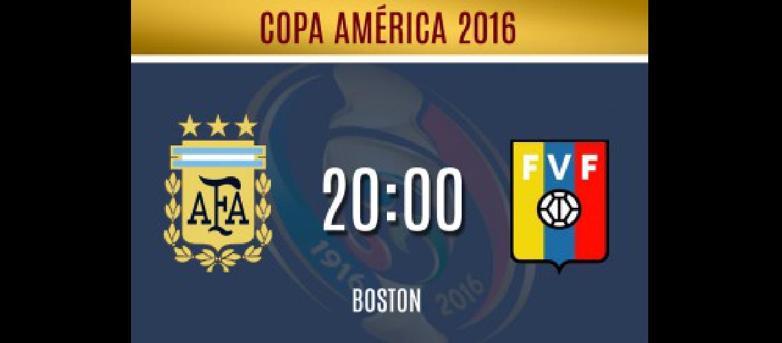 Argentina con Messi desde el comienzo enfrenta a Venezuela por el pase a semi