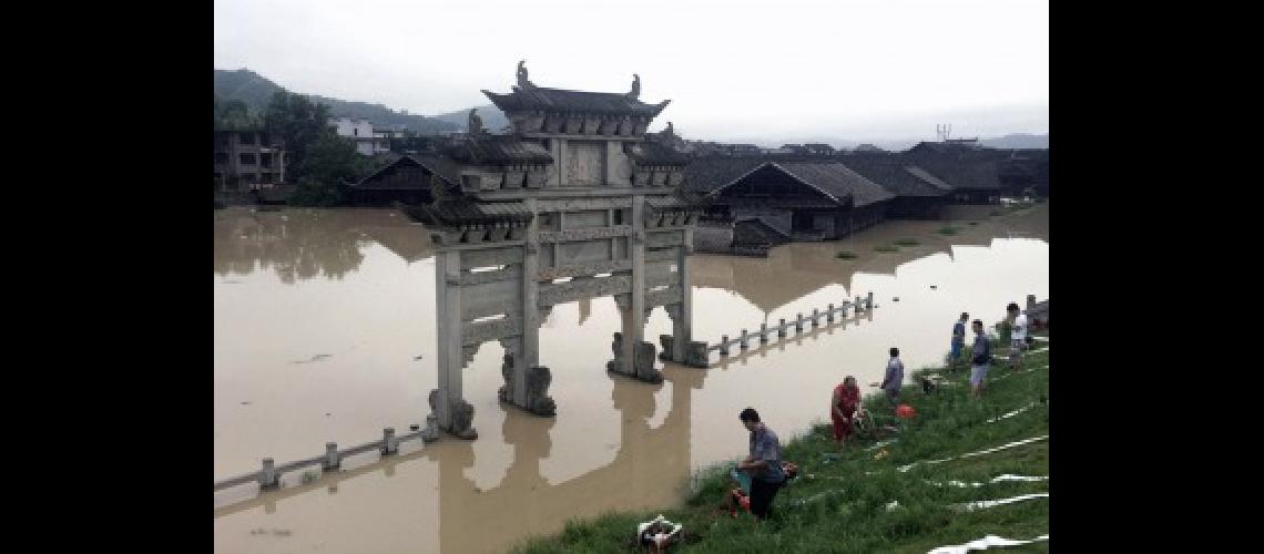 china inundaciones