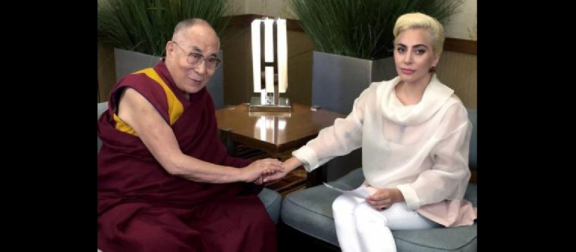 lady gaga dalai lama