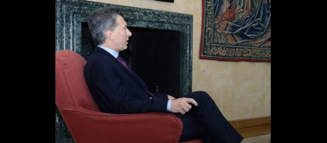 macri almuerza