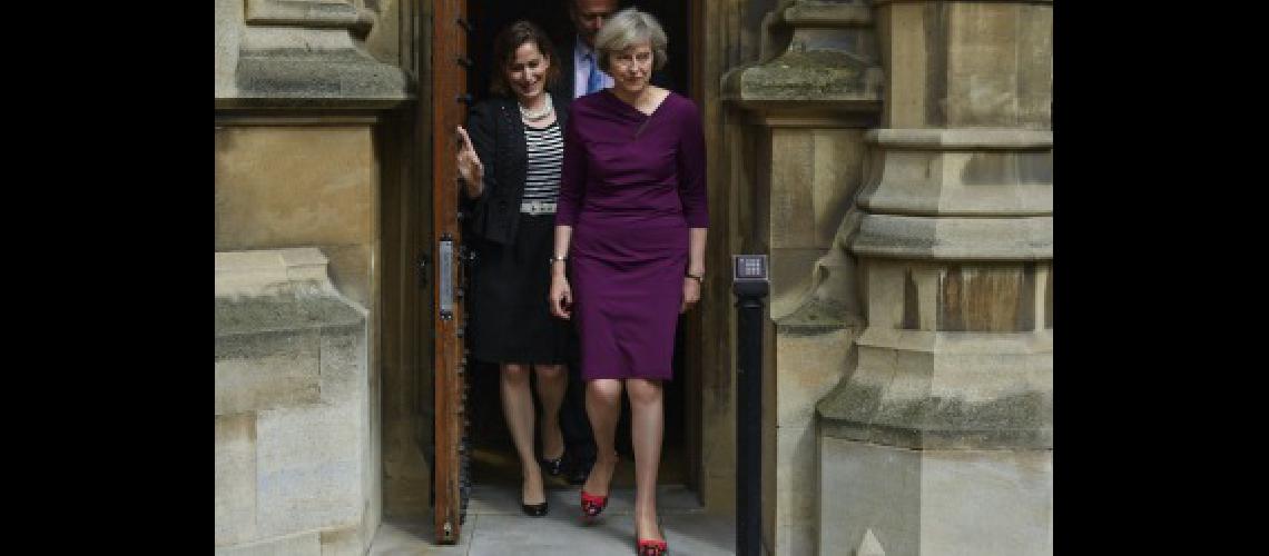 May o Leadsom- el Reino Unido tendraacute una primera ministra despueacutes de Tatcher