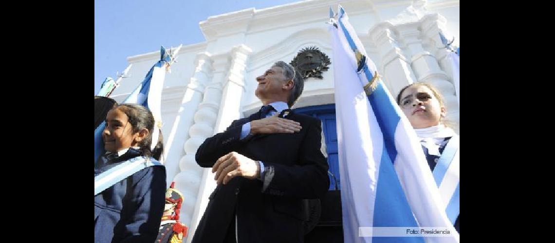 Macri- Asumir ser independientes y libres conlleva una responsabilidad