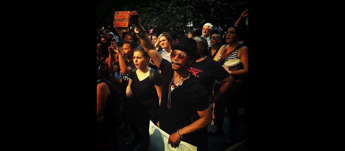 protesta afro