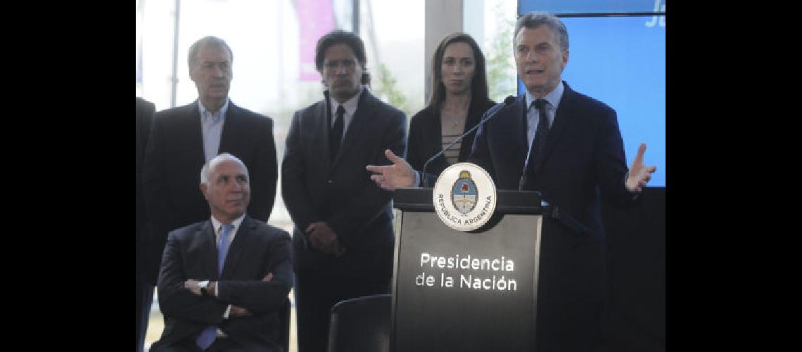 Macri presentoacute el plan ldquoArgentina Sin Narcotraacuteficordquo