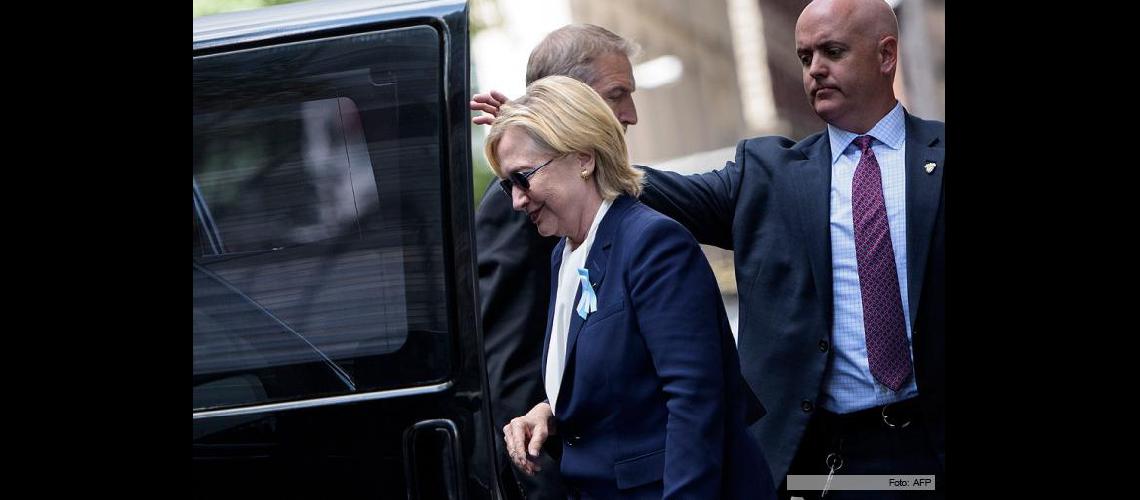 La salud de Clinton sacude la carrera a la Casa Blanca