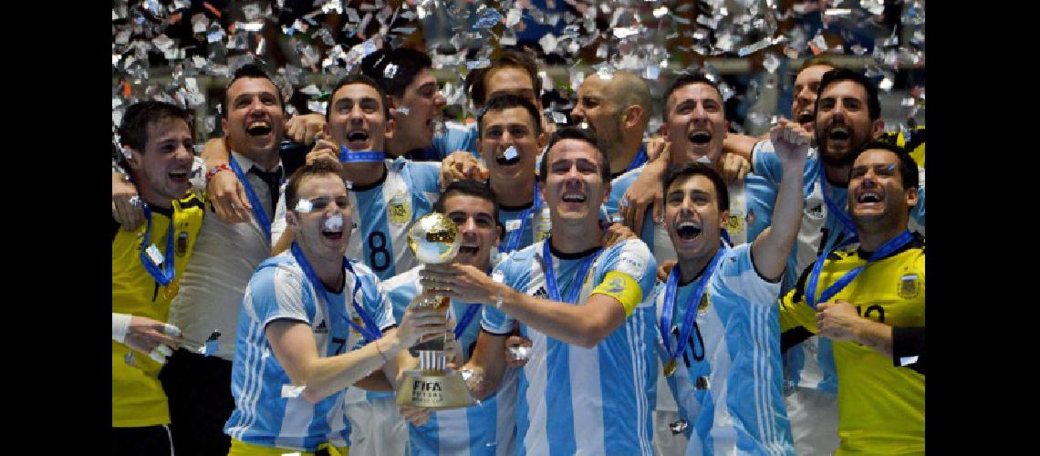 Histoacuterico- Argentina vencioacute a Rusia y se consagroacute campeoacuten del mundo de futsal