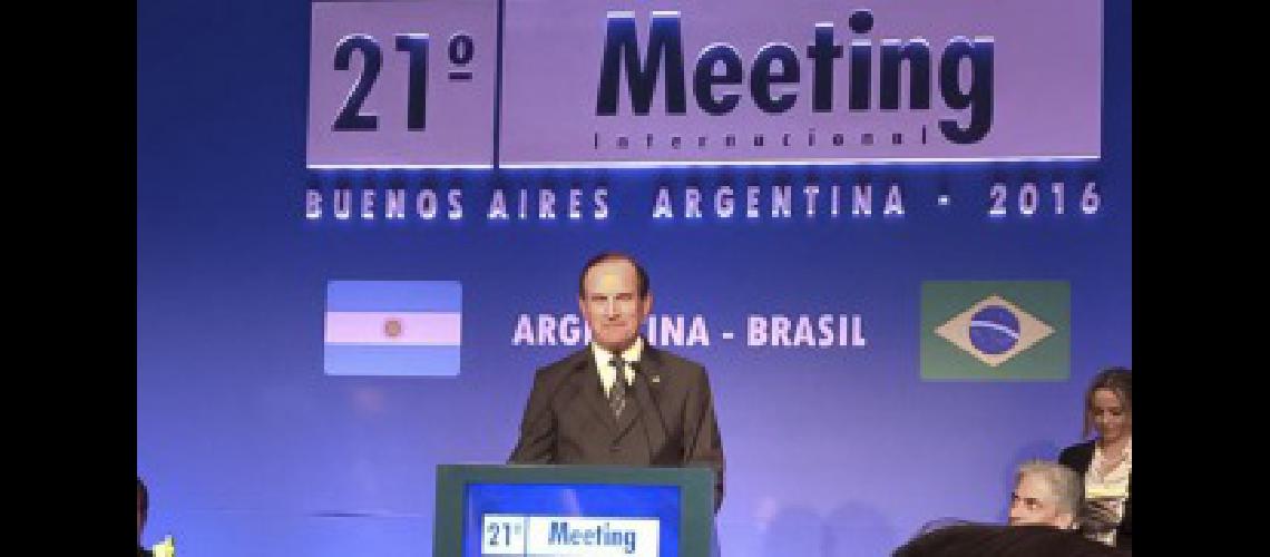 Empresarios y funcionarios argentinos y brasilentildeos coincidieron en ofrecer juntos sus productos a terceros mercados