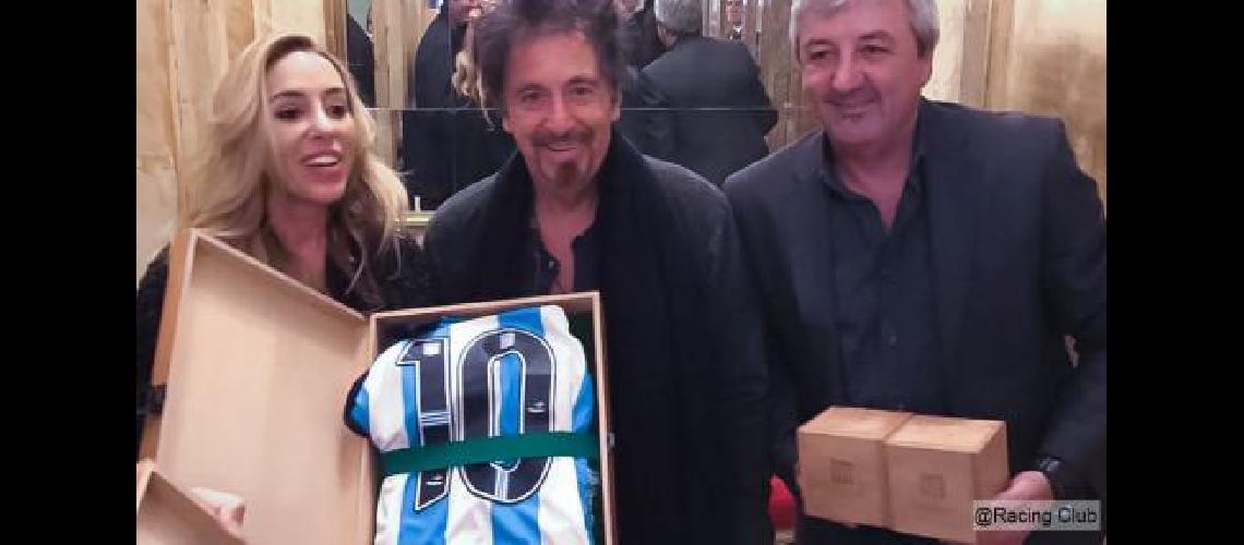 Al Pacino se hizo socio de Racing
