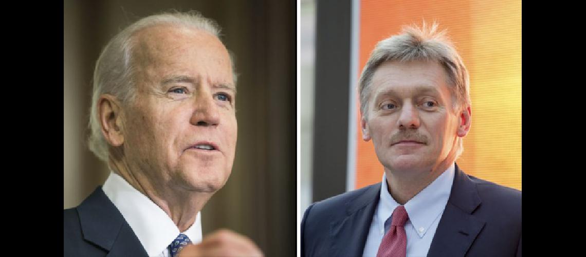 Duros cruces entre Biden y el Kremlin en el foro de Davos