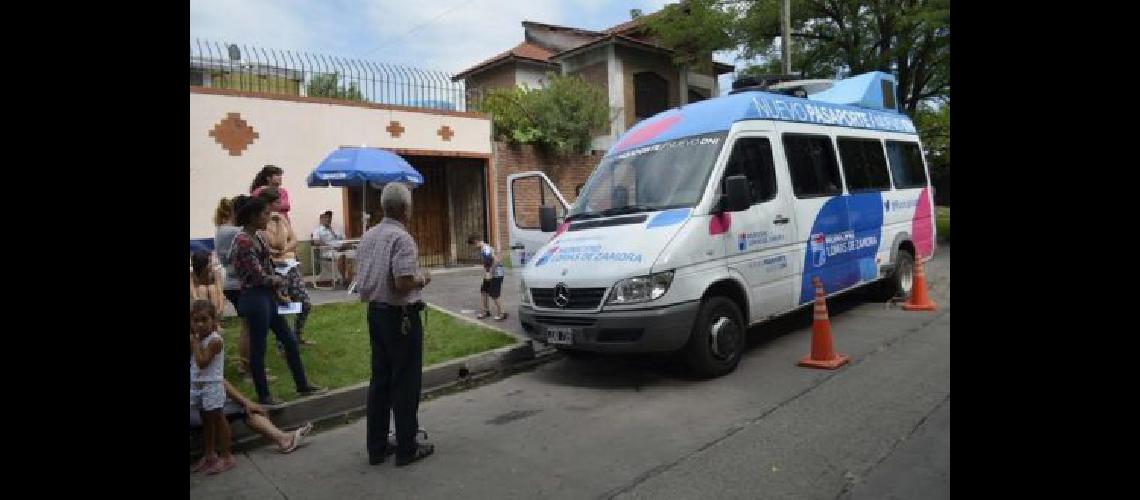 El traacuteiler de DNI llega a Santa Marta