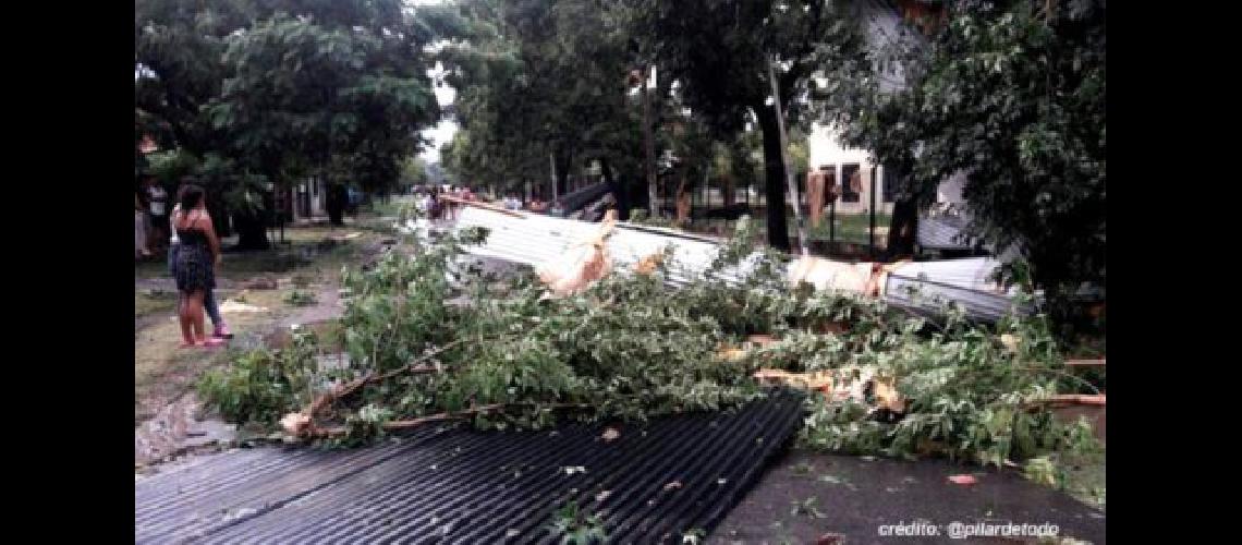 Pilar- el temporal dejoacute tres muertos