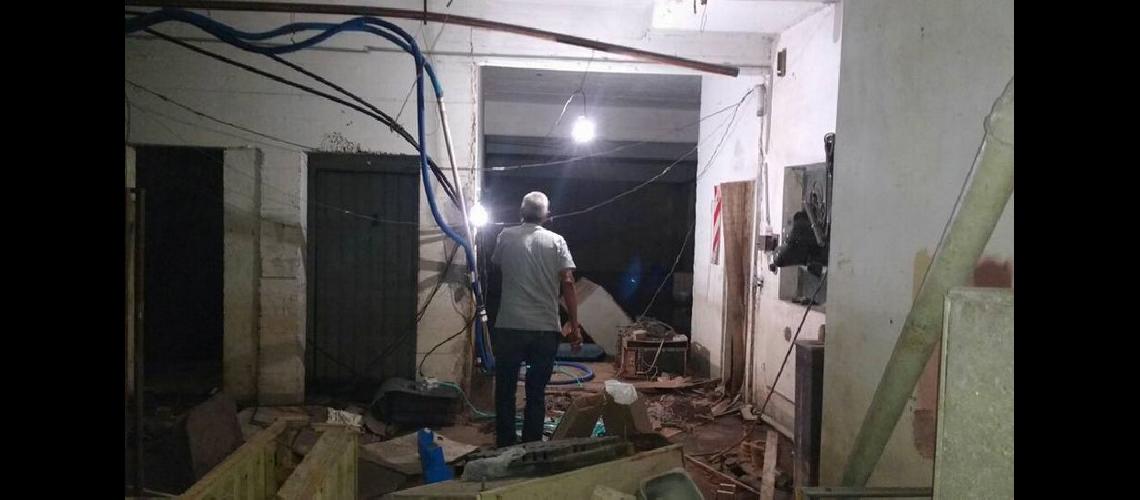 Avanzan las obras en el Hospital de Lavallol