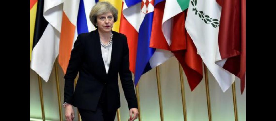 May presentaraacute mantildeana el libro con los detalles del Brexit