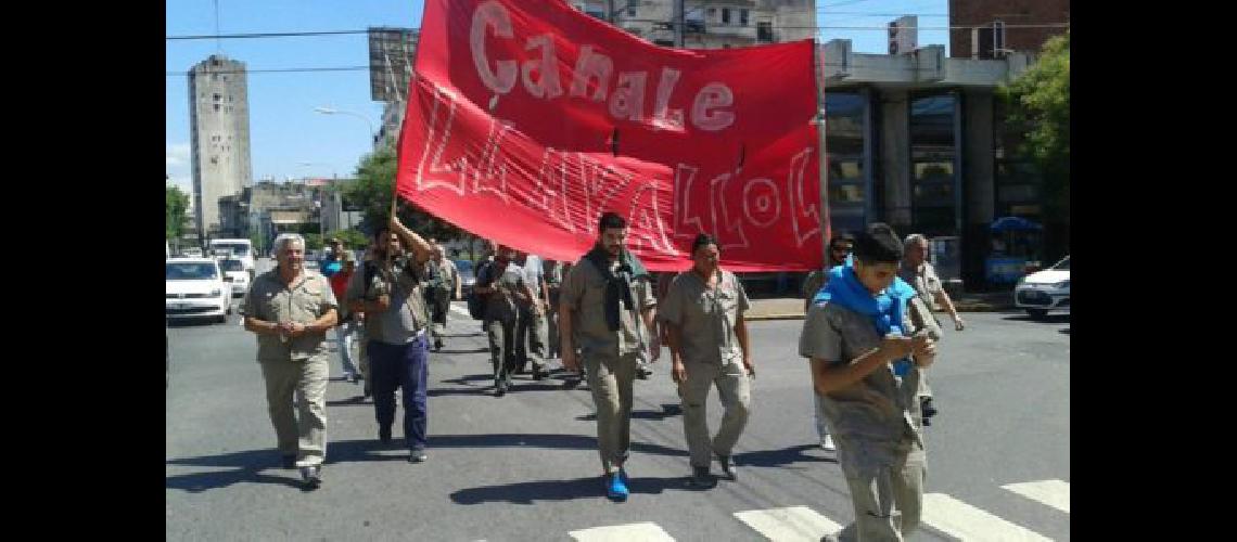 Los trabajadores de Canale se expresan mediante el arte