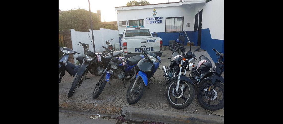 Secuestran 11 motos en operativos contra los motochorros