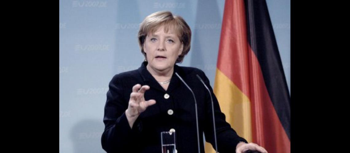 Angela Merkel quedoacute como la candidata de los conservadores alemanes