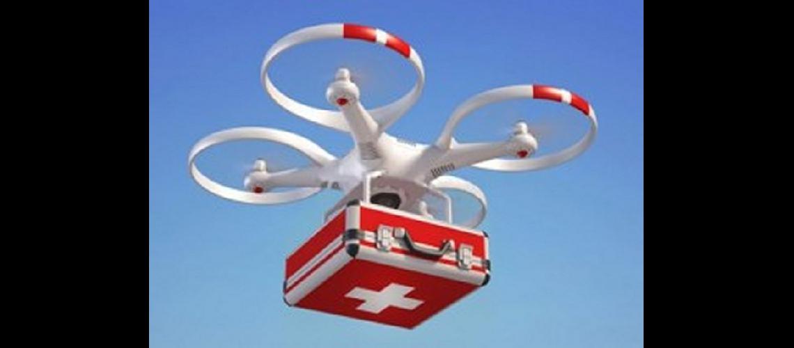 Crece el uso de drones en el aacuterea de sanidad