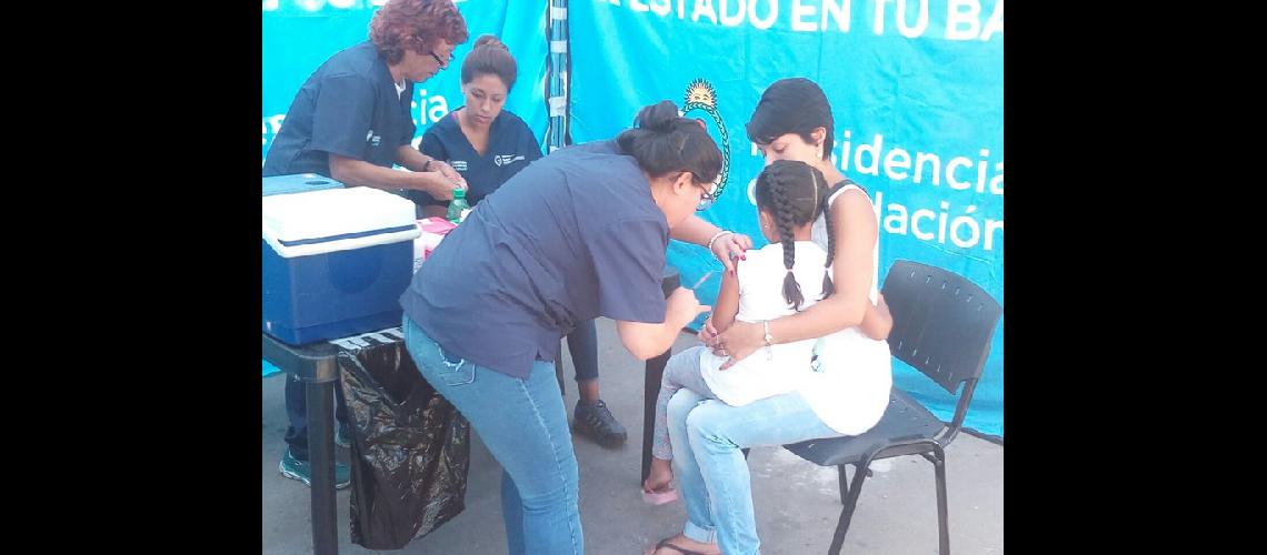 Exitoso operativo de servicios en la Plaza Sargento Cabral