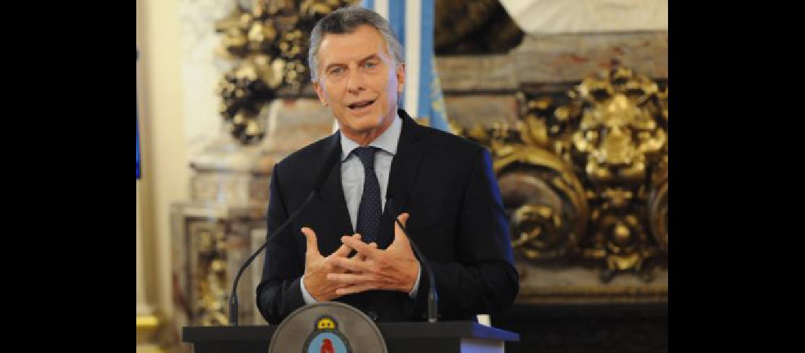Macri anuncioacute que enviaraacute al Congreso una Ley de Responsabilidad Empresaria