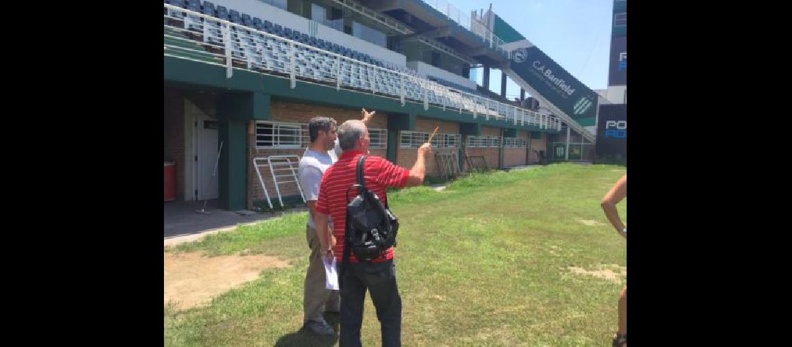 Controlan la seguridad de las instalaciones en los estadios