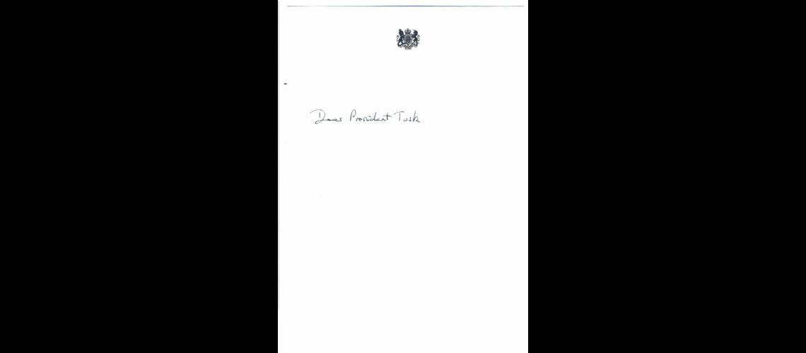 Londres envioacute la carta que inicia su salida de la Unioacuten Europea