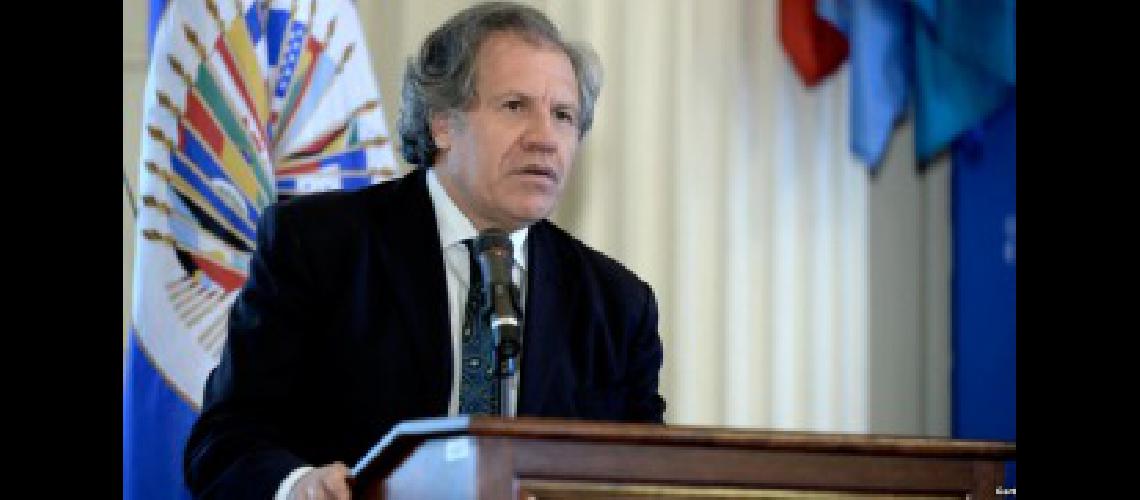 El secretario general de la OEA denuncioacute un auto golpe de Estado en Venezuela
