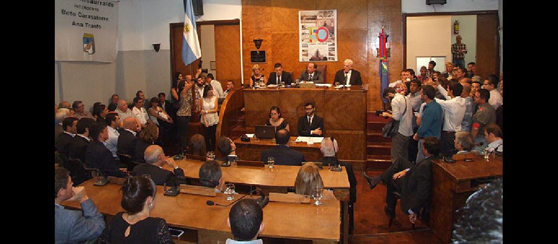 Inauguran las sesiones en el Concejo Deliberante local