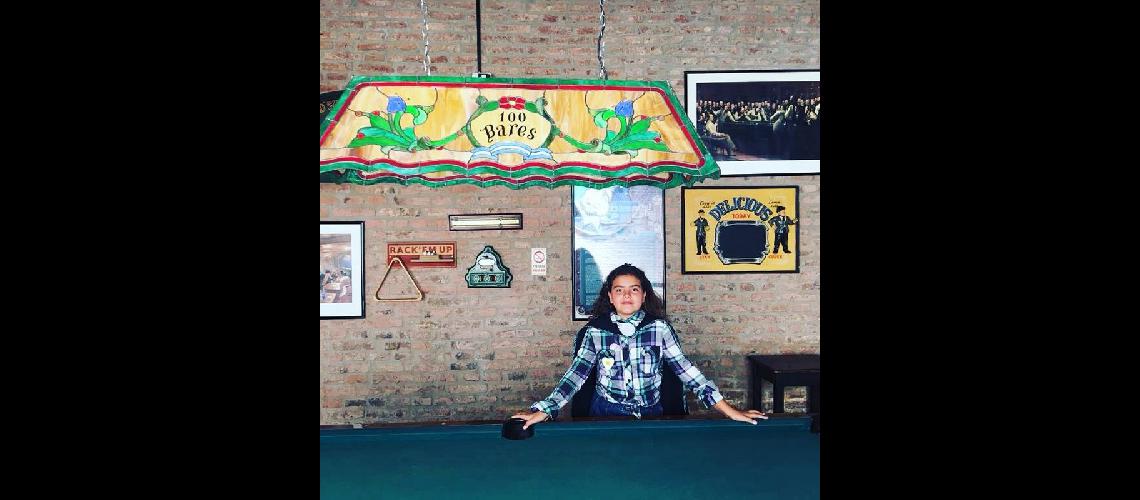 Delfina Morante una artista lomense que promete