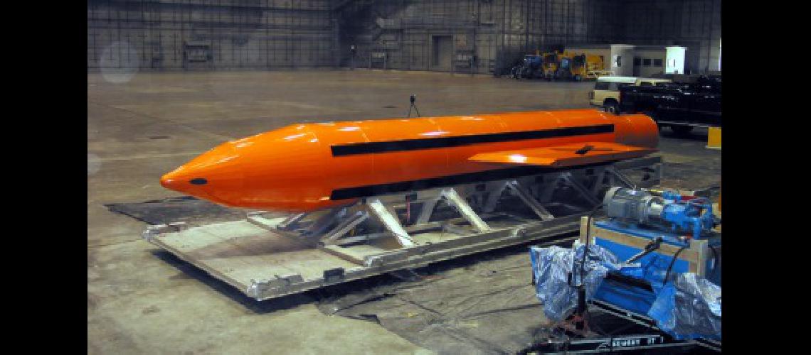 Estados Unidos arrojoacute la madre de todas las bombas contra el EI