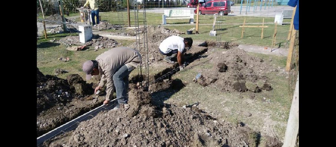 Obra de ampliacioacuten en el Faacutetima Cataacuten
