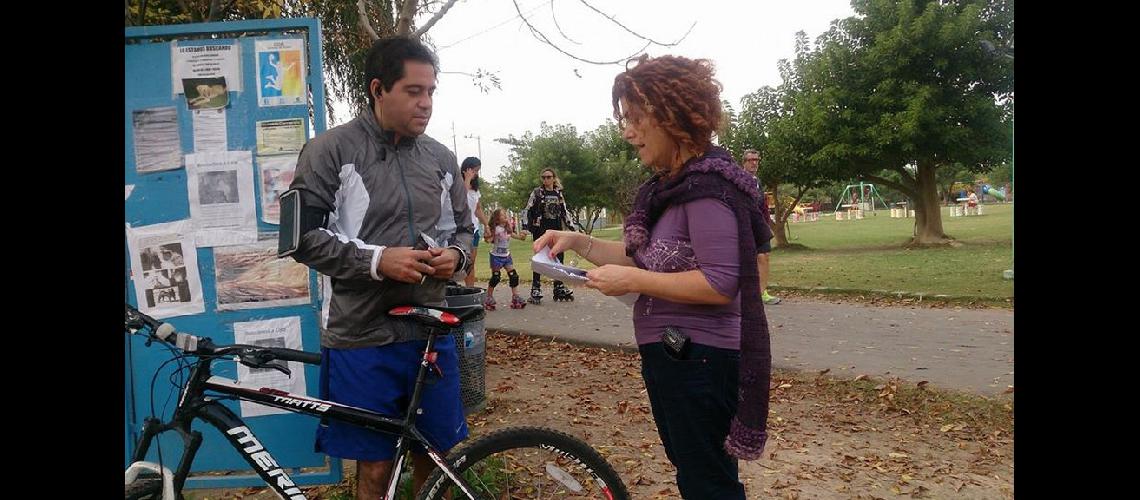 Funcionarios del Municipio analizaron junto a los vecinos las obras en Finky