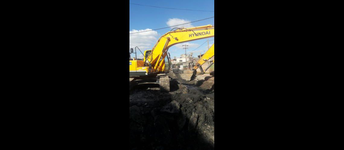 Aliviador Oeste- nueva etapa de trabajos para evitar inundaciones