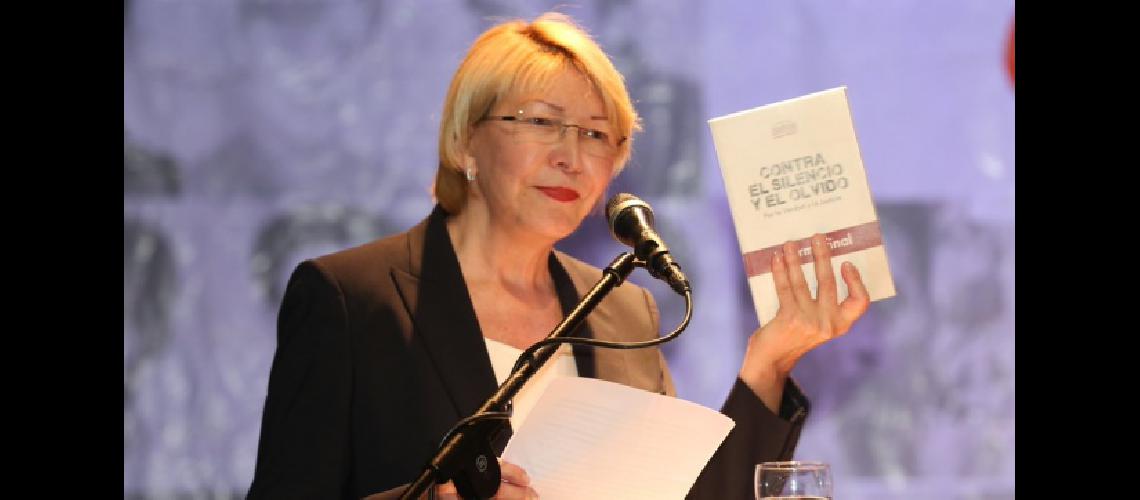 Se profundizoacute la guerra entre la fiscal general y el resto del chavismo