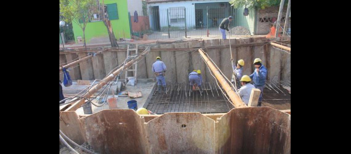 La obra del Aliviador del Arroyo Mugica entroacute en la uacuteltima etapa