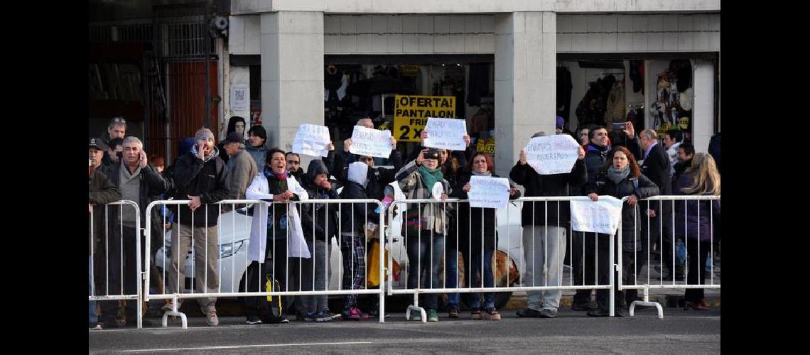 Una nueva protesta contra Vidal