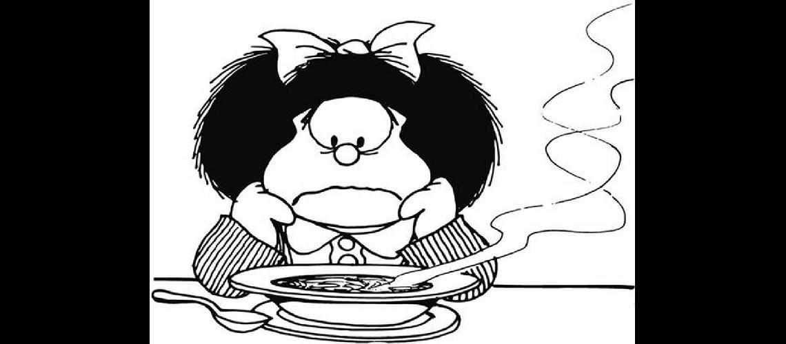 Mafalda y la sopa