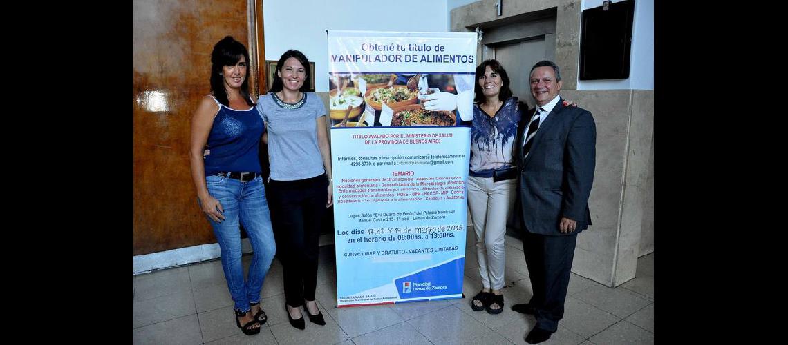 Ya inscriben para el Curso de Manipulacioacuten de Alimentos