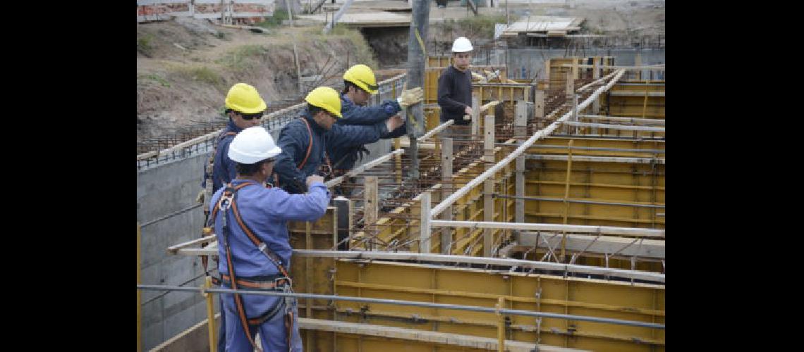 Avanzan las obras en la planta de AySA